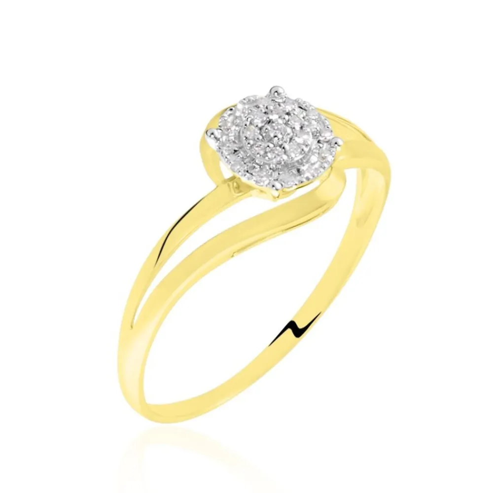Bague Or Jaune Rosariane Diamants|Marc Orian Outlet