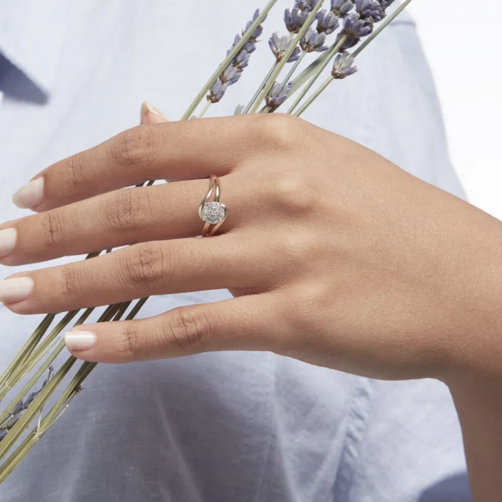 Bague Or Jaune Rosariane Diamants|Marc Orian Outlet