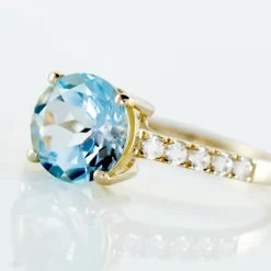 Bague Or Jaune Terese Topaze|Marc Orian Outlet