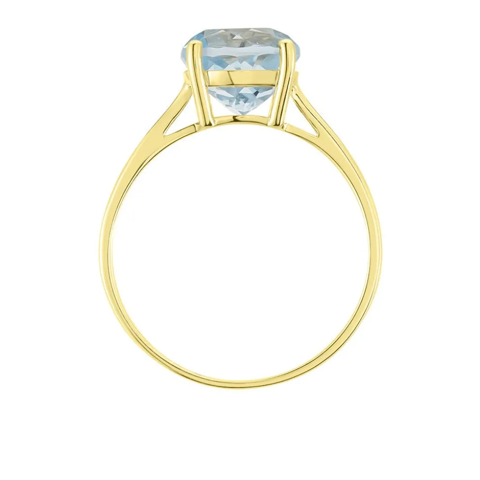 Bague Or Jaune Wilfreda Topaze