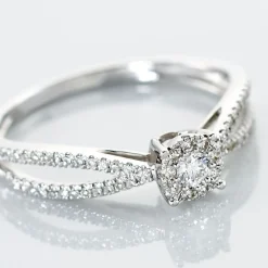 Bague Orphee Or Blanc Diamant|Marc Orian New