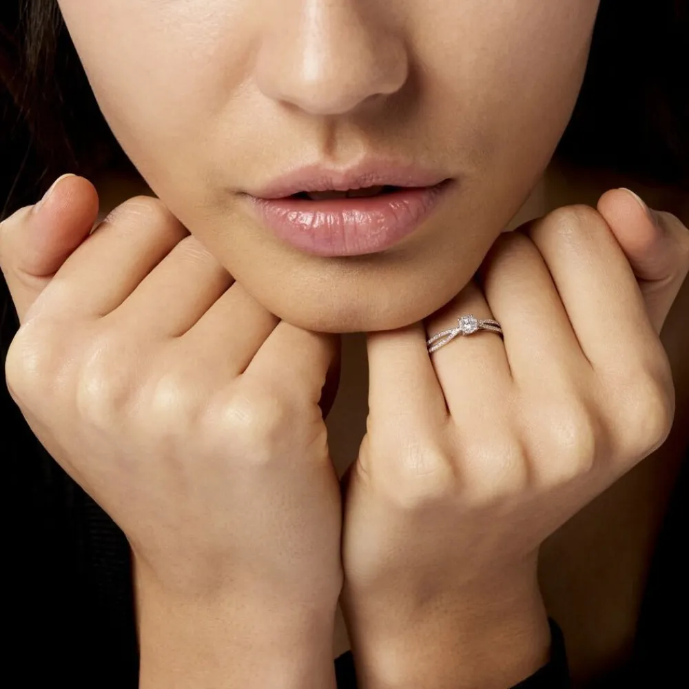 Bague Orphee Or Blanc Diamant|Marc Orian New