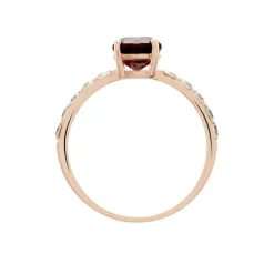 Bague Or Rose Monroe Rhodolite Oxydes De Zirconium|Marc Orian Best