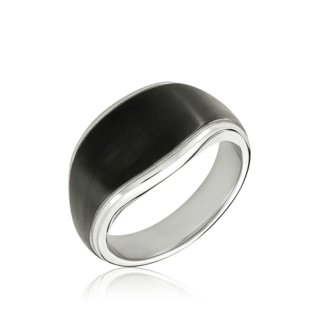 Bague Otis Acier Argenté|Marc Orian Online