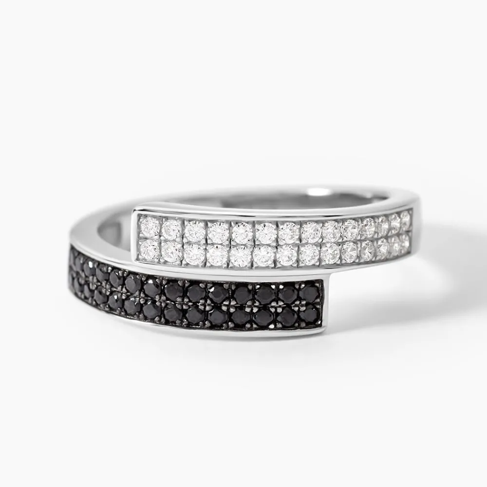 Bague Ouarida Argent Blanc Oxyde De Zirconium|Marc Orian Discount