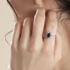 Bague Perez 2 Argent Blanc Oxyde De Zirconium