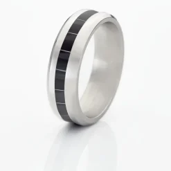 Bague Phebus Him Acier Blanc