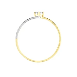 Bague Pika Or Bicolore Diamant
