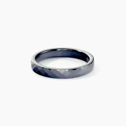 Bague Pilar Petite Ceramique Noir Céramique|Marc Orian Best