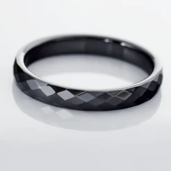 Bague Pilar Petite Ceramique Noir Céramique|Marc Orian Best