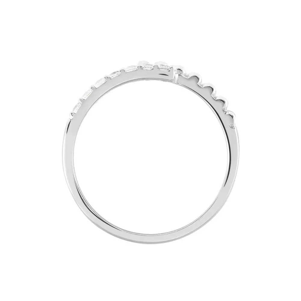 Bague Pisa Argent Blanc Oxyde De Zirconium|Marc Orian Online