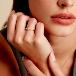 Bague Plaqué Or Jaune Shalice Oxydes De Zirconium|Marc Orian Outlet