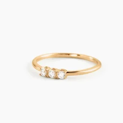 Bague Plaqué Or Jaune Shalice Oxydes De Zirconium|Marc Orian Outlet