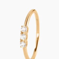Bague Plaqué Or Jaune Shalice Oxydes De Zirconium|Marc Orian Outlet
