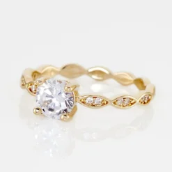 Bague Plaqué Or Kurt Oxydes De Zirconium|Marc Orian Discount