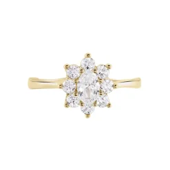 Bague Plaqué Or Mahats Oxyde De Zirconium|Marc Orian Outlet