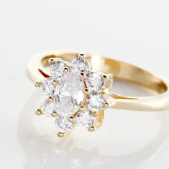 Bague Plaqué Or Mahats Oxyde De Zirconium|Marc Orian Outlet