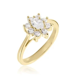 Bague Plaqué Or Mahats Oxyde De Zirconium|Marc Orian Outlet