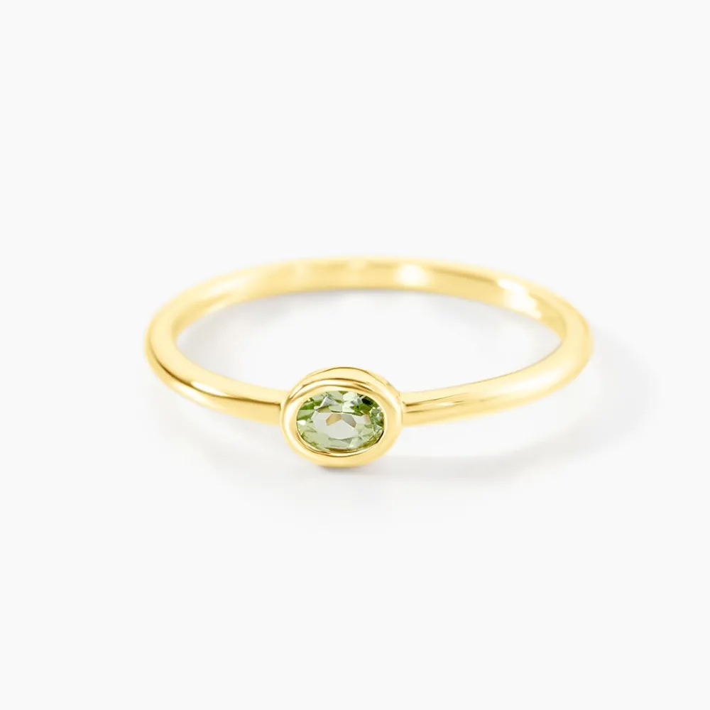 Bague Poem Argent Jaune Péridot|Marc Orian Discount