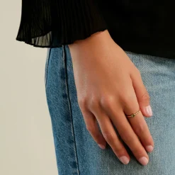 Bague Poem Argent Jaune Péridot|Marc Orian Discount
