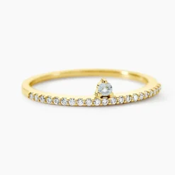 Bague Poem Argent Jaune Topaze Oxyde De Zirconium|Marc Orian