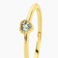 Bague Poem Argent Jaune Topaze|Marc Orian Online