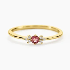 Bague Poem Argent Jaune Tourmaline Oxyde De Zirconium|Marc Orian Best