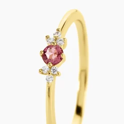 Bague Poem Argent Jaune Tourmaline Oxyde De Zirconium|Marc Orian Best