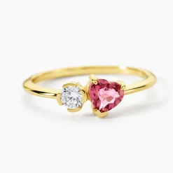Bague Poem Argent Jaune Tourmaline Oxyde De Zirconium|Marc Orian Clearance