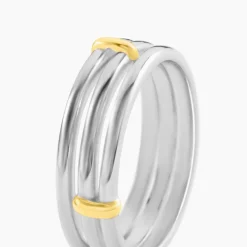 Bague Poly Argent Blanc|Marc Orian Best