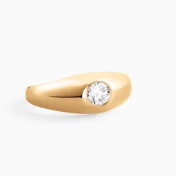 Bague Posie Plaqué Or Jaune Oxyde De Zirconium|Marc Orian Best