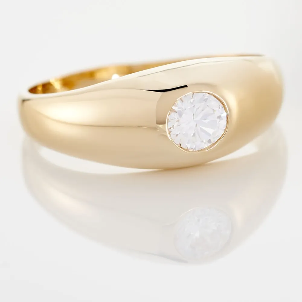 Bague Posie Plaqué Or Jaune Oxyde De Zirconium|Marc Orian Best