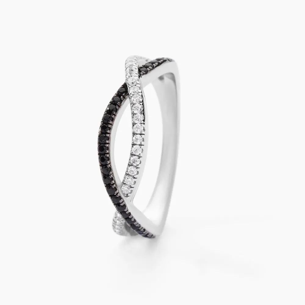 Bague Prudentia Argent Blanc Oxyde De Zirconium|Marc Orian Online