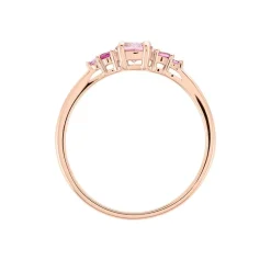 Bague Rainbow Argent Rose Oxyde De Zirconium|Marc Orian Online