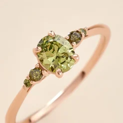 Bague Rainbow Argent Rose Oxyde De Zirconium|Marc Orian Discount