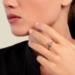 Bague Raïne Argent Blanc|Marc Orian Best