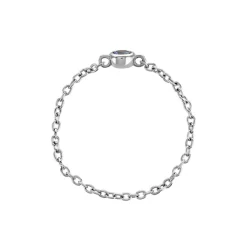Bague Rio Argent Blanc Oxyde De Zirconium