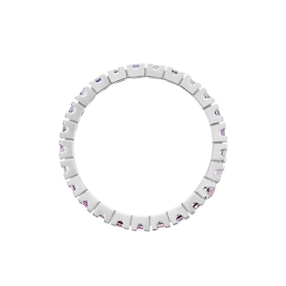 Bague Rio Argent Blanc Oxyde De Zirconium