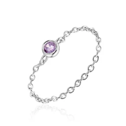 Bague Rio Argent Blanc Oxyde De Zirconium|Marc Orian New
