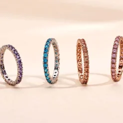 Bague Rio Argent Rose Oxyde De Zirconium|Marc Orian New