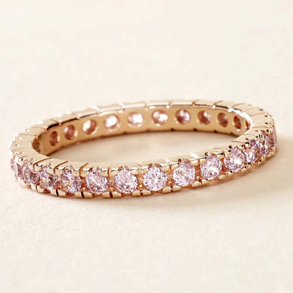 Bague Rio Argent Rose Oxyde De Zirconium|Marc Orian New