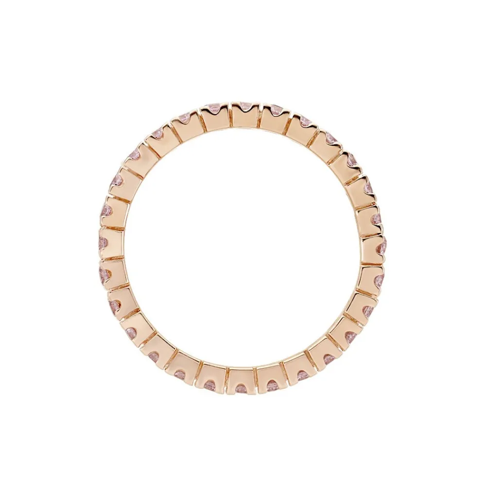 Bague Rio Argent Rose Oxyde De Zirconium|Marc Orian New