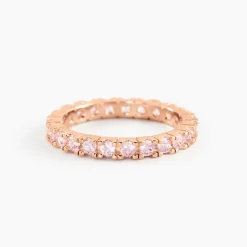 Bague Rio Argent Rose Oxyde De Zirconium|Marc Orian New