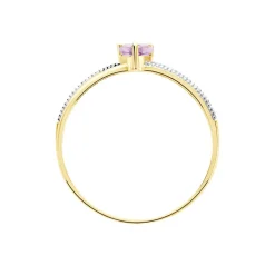 Bague Rory Or Jaune Amethyste