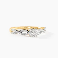 Bague Roseline Or Jaune Diamant|Marc Orian Online