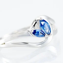 Bague Sakina Or Blanc Saphir|Marc Orian Outlet
