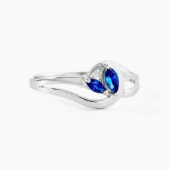 Bague Sakina Or Blanc Saphir|Marc Orian Outlet