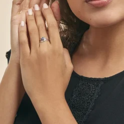 Bague Sakina Or Blanc Saphir|Marc Orian Outlet