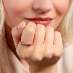 Bague Sattya Argent Blanc Oxyde De Zirconium|Marc Orian Outlet