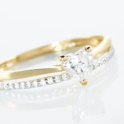 Bague Serafine Or Jaune Oxyde De Zirconium